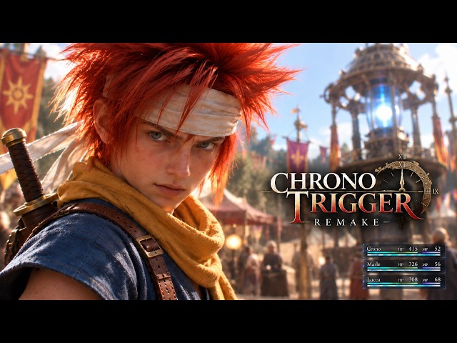 Chrono Trigger Remake - Gameplay Trailer