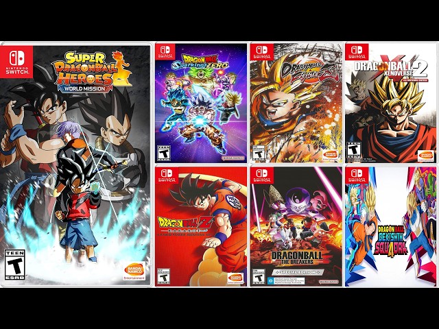 Все 8 игр Dragon Ball на Switch | Nintendo Switch 2026