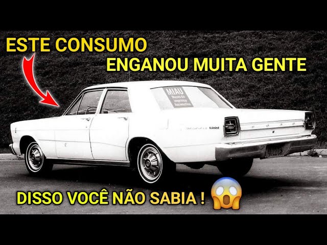 Do You Know the Fuel Consumption of the First Brazilian Sedans? The Result Is Shocking!