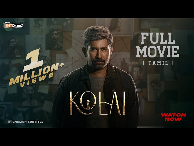 Kolai Tamil Full Movies | Vijay Antony, Ritika Singh | Balaji K Kumar| Girishh Gopalakrishnan