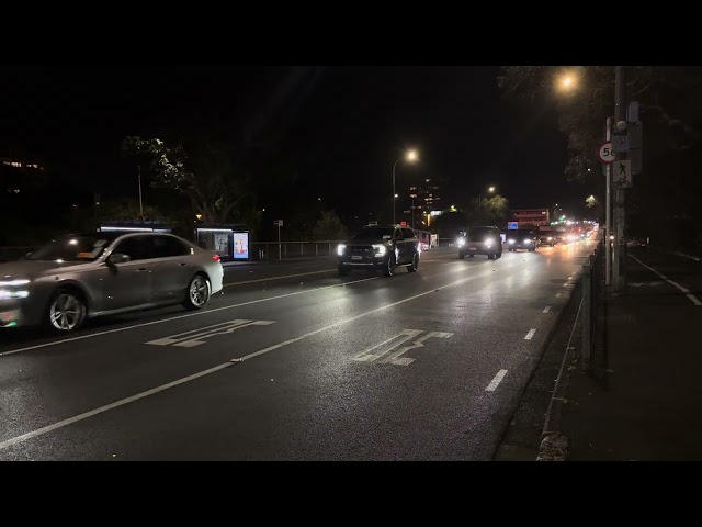 Narendra Modi (Indian Prime Minister) motorcade convoy in Auckland, New Zealand, 10/07/2026