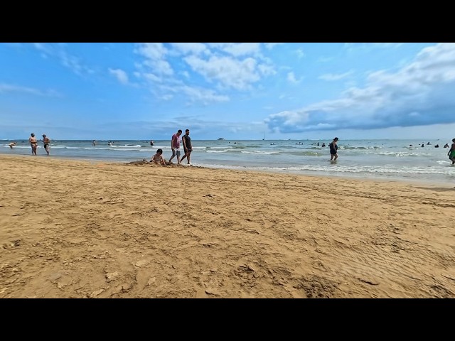 🔥 Feel the Summer Heat | High-Energy 360° Shoreline Stroll | 8K 60fps