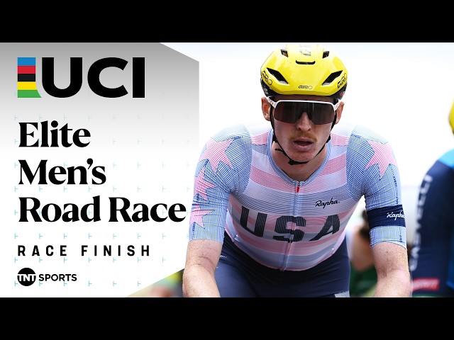 SENSATIONAL FINISH! 🤩 | 2026 Worlds Elite Men's Road Race Final KMs | TNT Sports Cycling