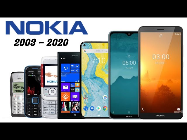 📱 EVOLUCIÓN DE TELÉFONOS CELULARES NOKIA (2003-2020) 📱