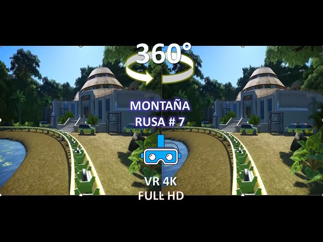 MONTAÑA RUSA 7 VR 360°  FULL HD