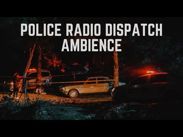 Police Radio Dispatch Ambience