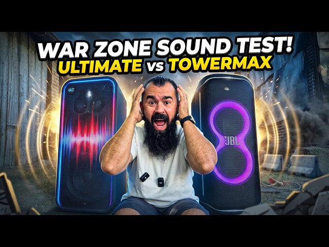 Who's better? Sony ULT Tower Max vs JBL PartyBox Ultimate
