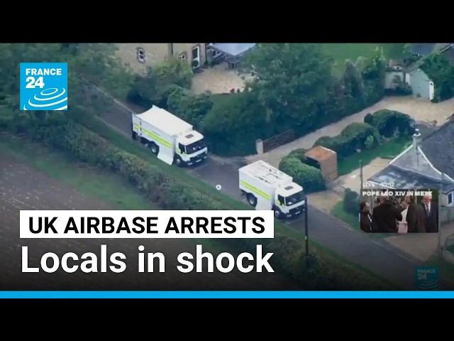 'The last thing you expect': Locals near UK airbase react to 'terrorist act' arrests • FRANCE 24