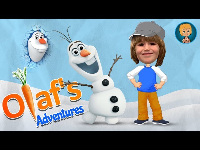 Olaf Frozen Adventure Saves Anna Birthday Cake - Olaf the Snowman Level 2 (Gertit ToysReview)