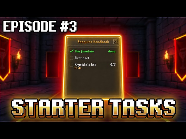 NEW Progression Tasks! | Sanguine EP #3