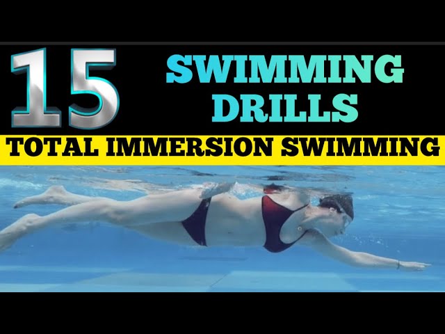 ✅ 15 SWIMMING EXERCISES of the Total immersion swimming method | Efficient Swimming