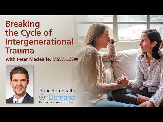 Breaking the Cycle of Intergenerational Trauma