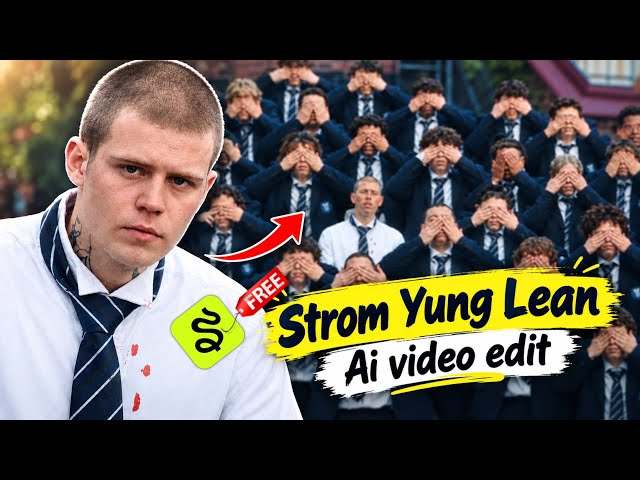 Trending Storm Yung Lean AI Video Editing Tutorial | STORM II • GENERATION • Yung Lean Video Editing