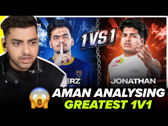 Why Jonathan Lost 1v1 With Hunterz?🤔 Aman Reaction😳
