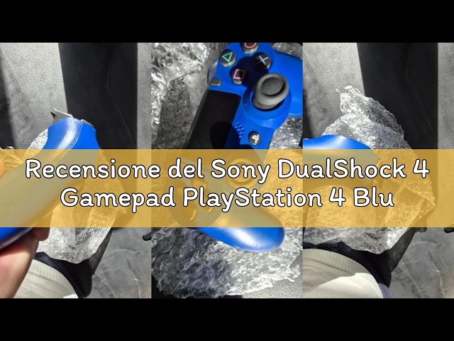 Recensione del Sony DualShock 4 Gamepad PlayStation 4 Blu