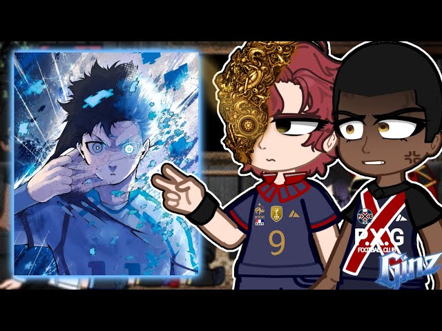 New Gens + Masters react to Blue Lock || Gacha🇺🇲🇧🇷