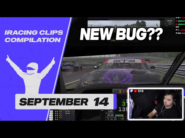 September 14 | iRacing Clips Compilation
