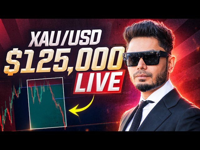 Psychology Behind My $125,000 Gold Trade || Live Trading