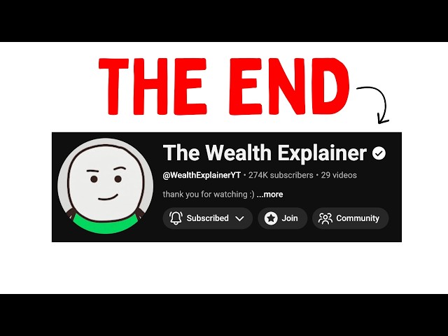 The Wealth Explainer is DEAD