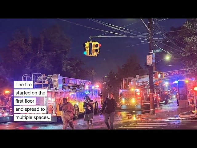 Staten Island apartment complex fire sends 13 to hospital
