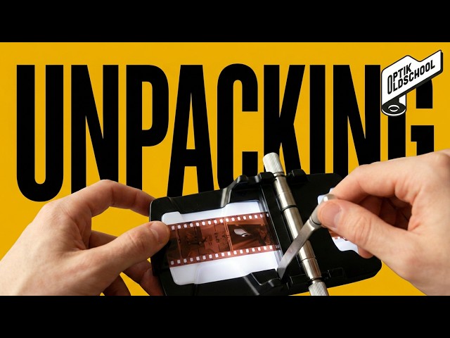 Optik Oldschool film and tools unpacking and some news