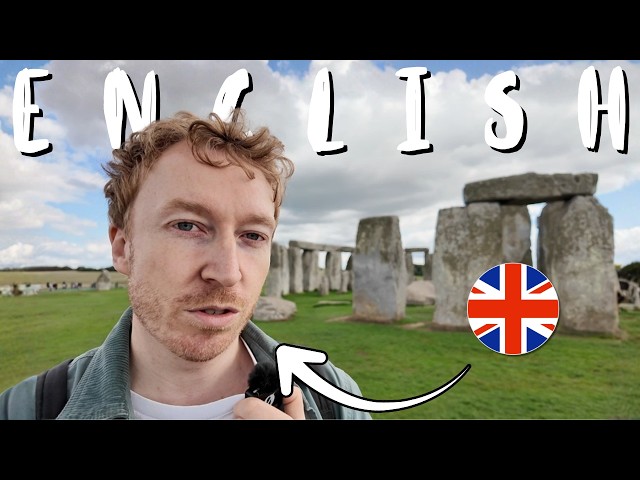 Learn Real-Life British English - At Stonehenge! | English Comprehensible Input B2