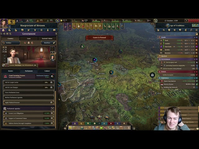 How to form Saxony as Meissen in EU5! (1.4)