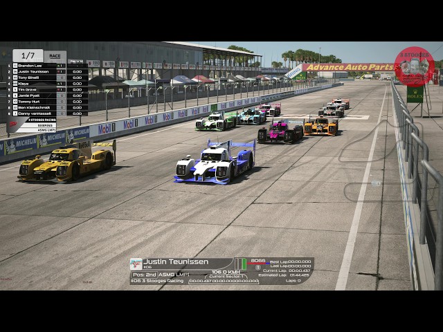2026 10 03 Race 1 rfactor 2 mod LMP Sebring 2026