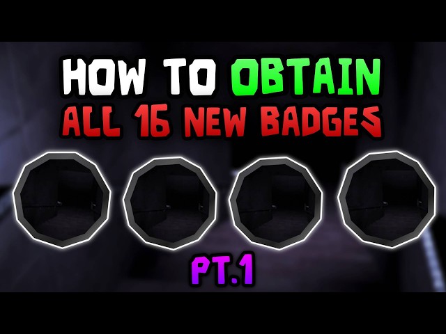 The EASIEST Way To Obtain ALL 16 NEW BADGES In THE ACCESS GRANTED UPDATE (pt.1)