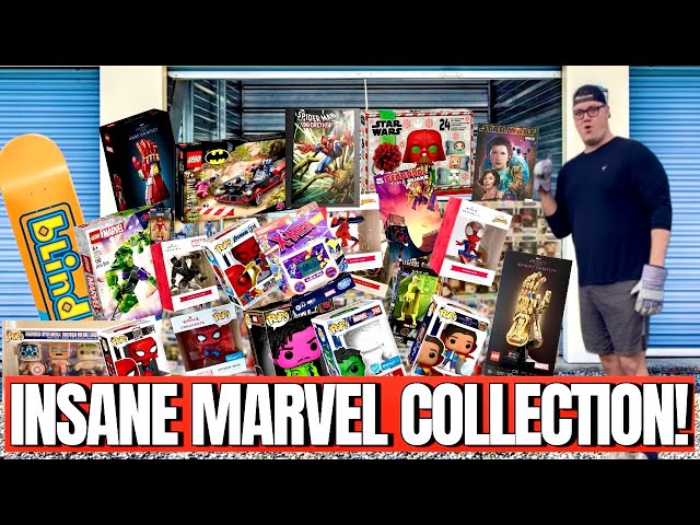 INSANE MARVEL COLLECTION FOUND IN ABANDONED STORAGE UNIT!