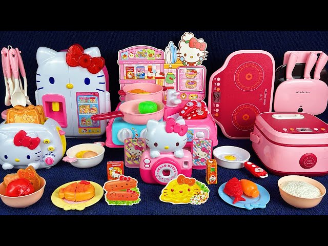 10 Minutes Satisfying with Unboxing HelloKitty Kitchen Toy Set Review Toys | ASMR 