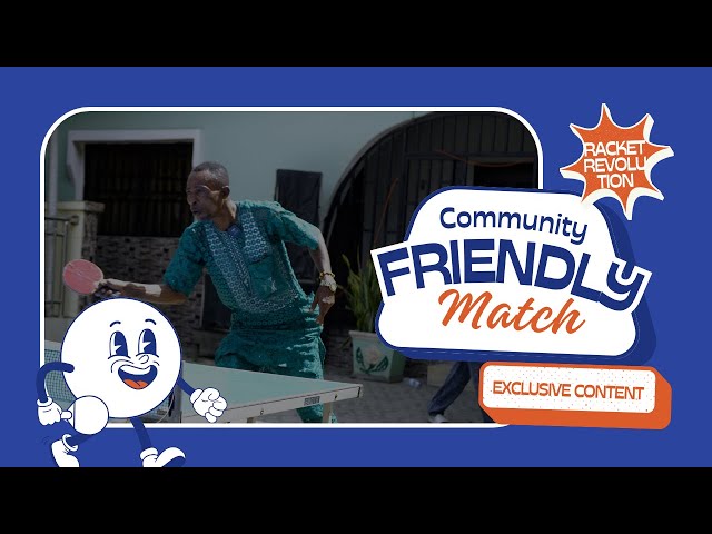 Racket Revolution Community Friendly Match ping pong exclusive content #sportrator #pingpong