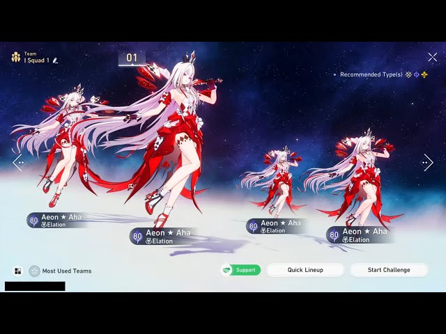 4 Aeon Aha VS Weekly Boss | HSR 4.7 Beta