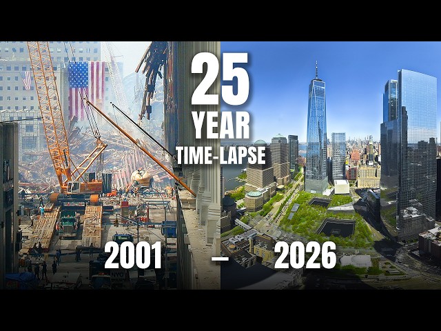 Official 25-Year World Trade Center Time-Lapse