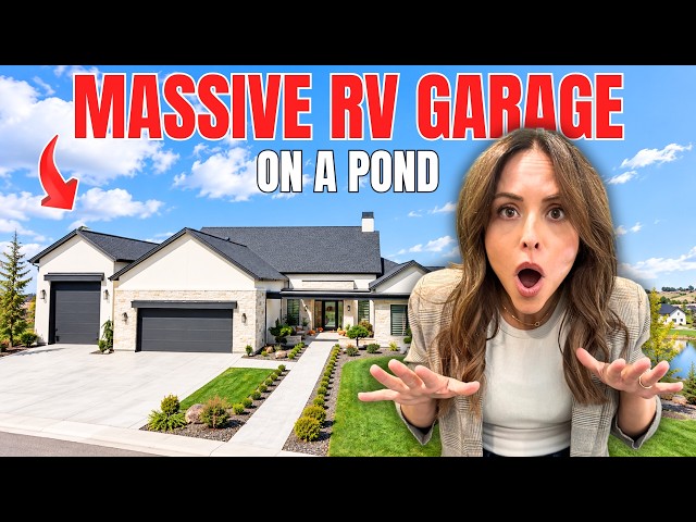 INSIDE a HUGE New Home with RV Garage in a NEW BOISE COMMUNITY