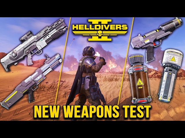 Ironclad Democracy – All New Weapons Showcase | Helldivers 2