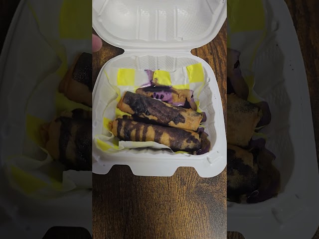 Must Try Ube Turon at Patok by Rach! #shorts