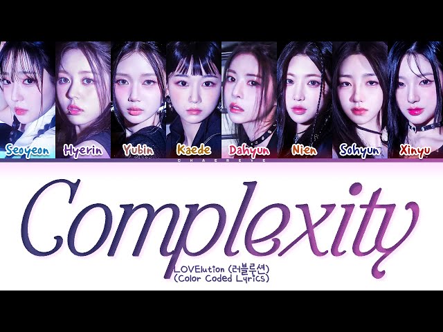 [UPDATED] LOVElution (tripleS) Complexity Lyrics (Color Coded Lyrics)