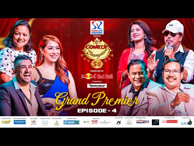 Comedy Champion Season 4 | Grand Premiere | Episode 4 | Jitu Nepal, Reecha Sharma, Bishal Bhandari