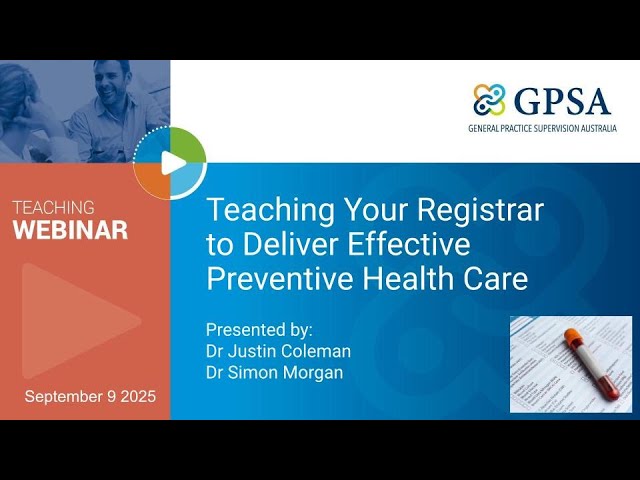 Teaching Your Registrar to Deliver Effective Preventive Health Care