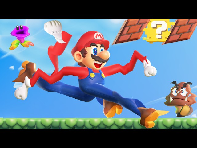 Mario, but EVERY Level has a GLITCH