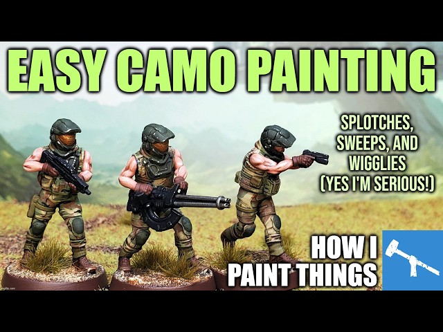 Paint (Almost!) Any Camo: It's EASY [How I Paint Things]