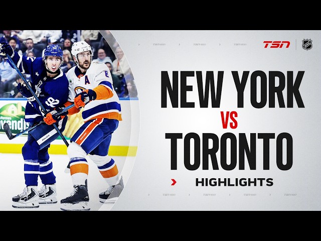 New York Islanders vs. Toronto Maple Leafs | NHL HIGHLIGHTS