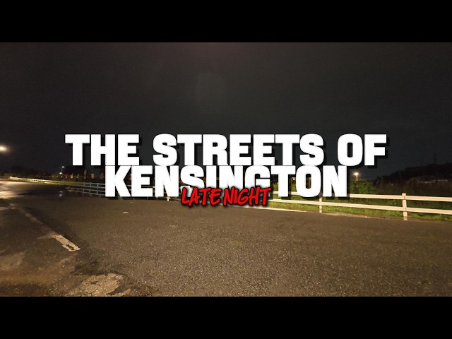 The Streets of Kensington Late Night | Raw Street Documentary