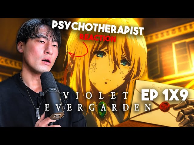 VIOLET DID WHAT!? | Therapist’s FIRST REACT to Violet Evergarden Episode 9