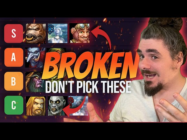 Blizzard Just Broke the Game (WoW Forever Race Tier List)
