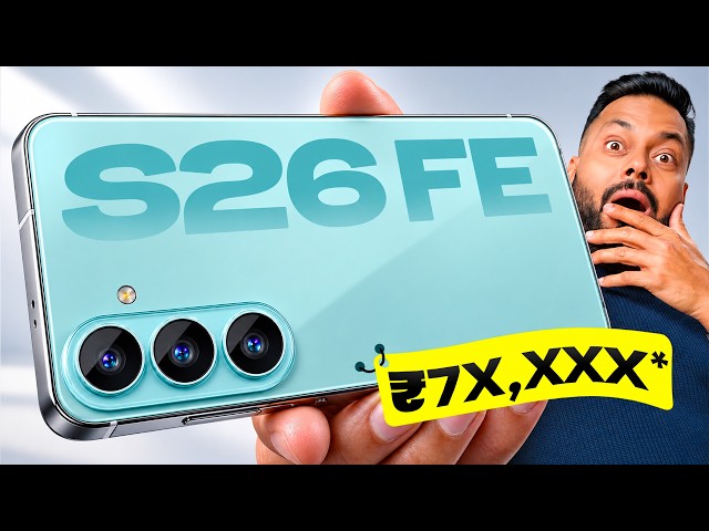 Samsung Galaxy S26 FE Unboxing & First Look ⚡ 3x Tele, One UI 9, 45W Charging & More