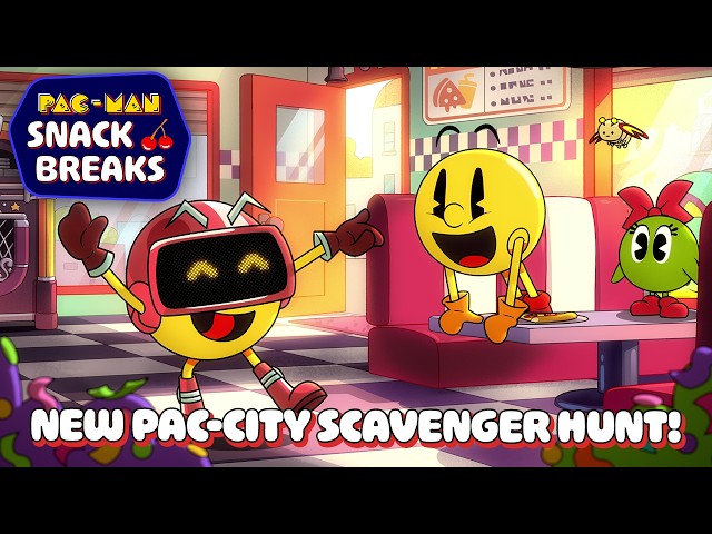 PAC-MAN: Snack Breaks | Ep 4: NEW PAC-CITY Scavenger Hunt
