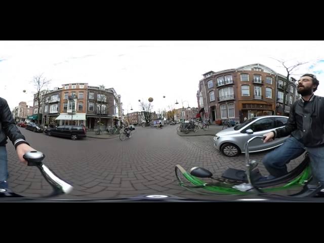 360 VR Bike Ride through Amsterdam by Day