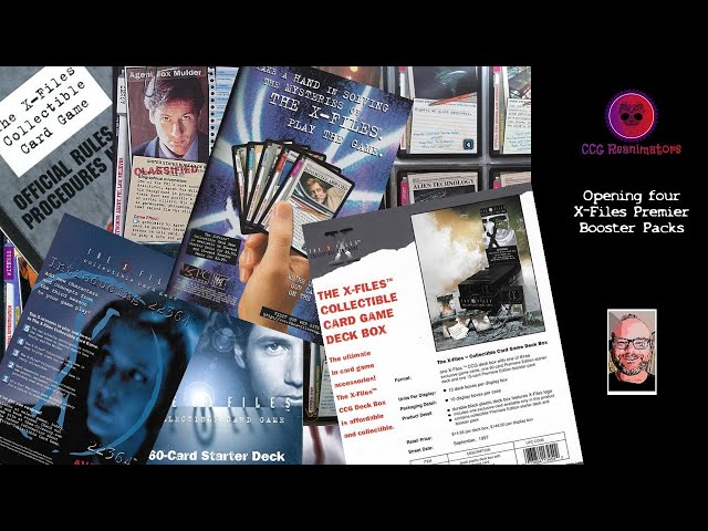 X Files Booster Pack Opening Deepdive Part 1